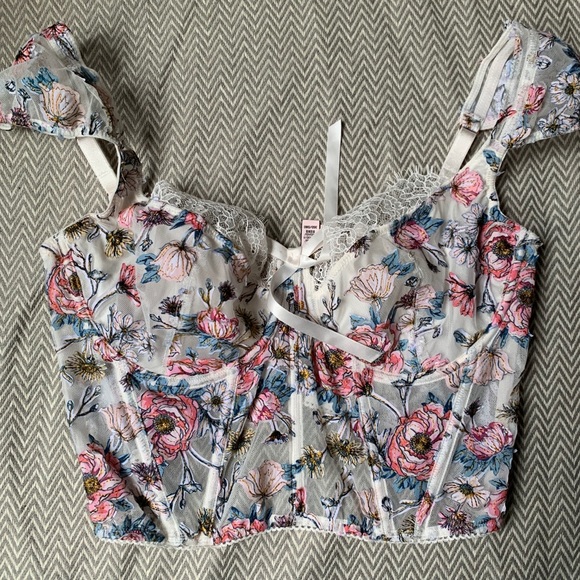 bustier top victoria's secret